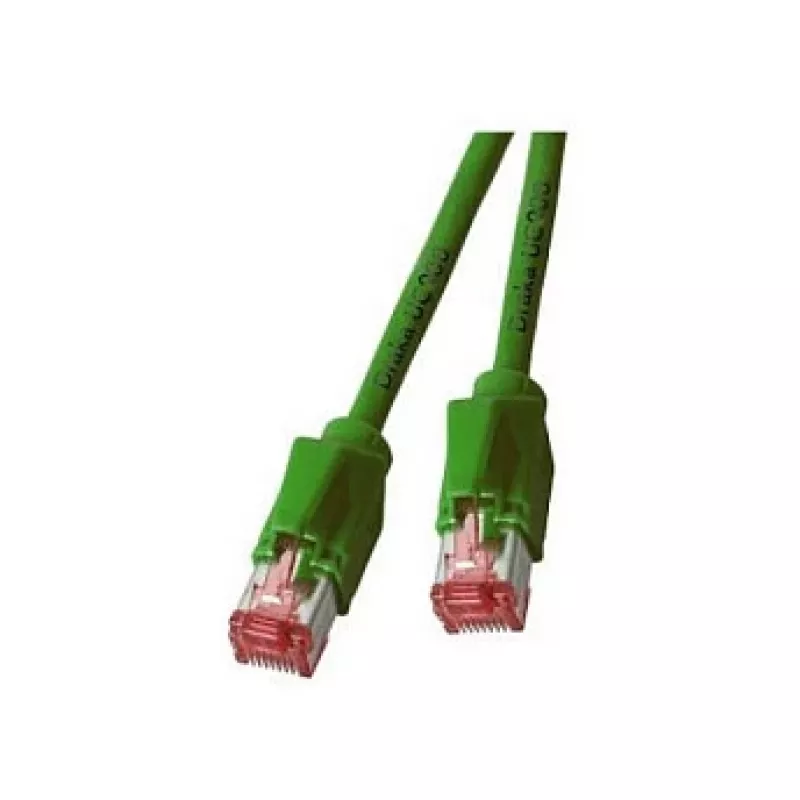 EFB-Elektronik RJ45 ühenduskaabel Cat.6A S/FTP LSZH Draka UC900 TM21 roheline 15m Tootja: EFB Elektronik (K8053.15)