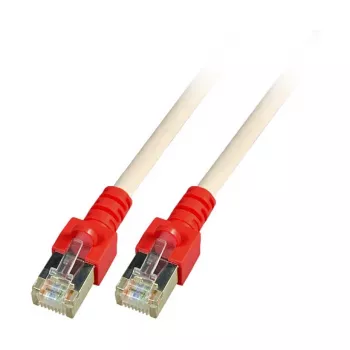 EFB-Elektronik RJ45 paigakaabel Cat.5e SF/UTP PVC ümbris punane CCA ristühendusega hall 10 m Tootja: EFB Elektronik (K5450.10)