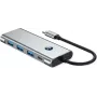 VALUE USB C dokkimisjaam 7-ühes, 4K60 1xHDMI, 3xUSB-A, 1xSD/microSD, 1xC PD (12.99.1144)