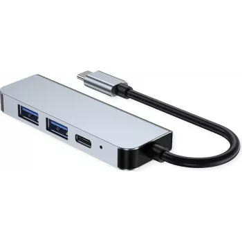 VALUE USB C dokkimisjaam 4-ühes, 4K30 1xHDMI, 2xUSB-A(2.0/3.0), 1xC PD (12.99.1146)