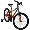 BMX-jalgratas Huffy HX PRO 20 alu, must-oranž (53005W)