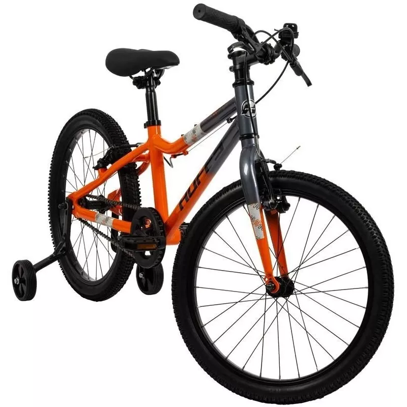 BMX-jalgratas Huffy HX PRO 20 alu, must-oranž (53005W)