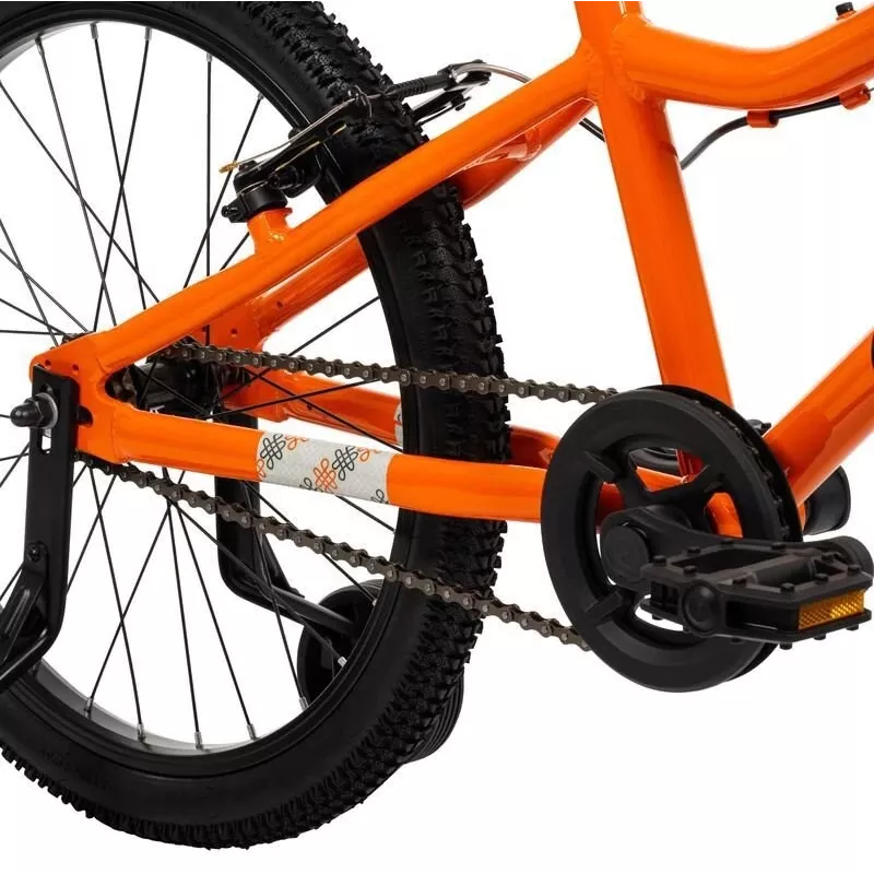 BMX-jalgratas Huffy HX PRO 20 alu, must-oranž (53005W)