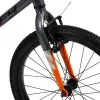 BMX-jalgratas Huffy HX PRO 20 alu, must-oranž (53005W)
