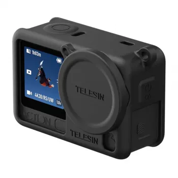 Kaitsekarp rihma ja objektiivikaanega DJI Osmo Action 6 jaoks / S6-ptc-11