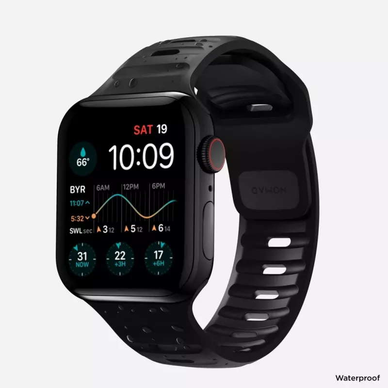 NOMAD Sport Band - rihm Apple Watch 46mm/49mm, FKM (must)