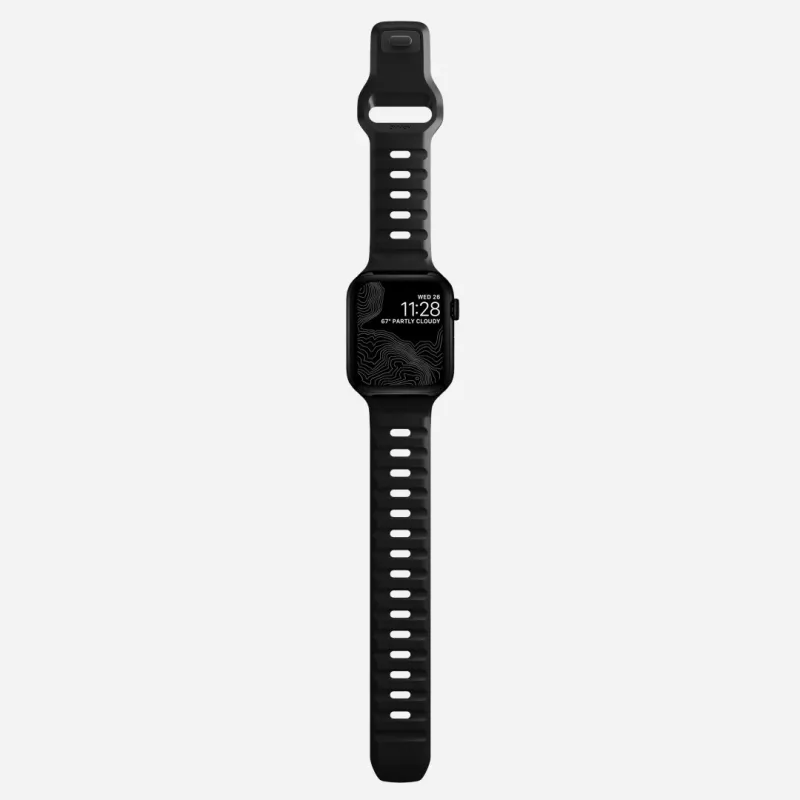 NOMAD Sport Band - rihm Apple Watch 46mm/49mm, FKM (must)