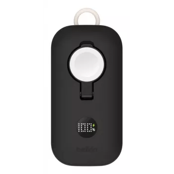 Belkin BoostCharge Pro - Powerbank - mit Apple Watch Ladegerät - 10000 mAh - 45 Watt - Fast Charge (2 x USB-C)