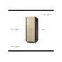 APC NetShelter - Kapp (horisontaalne) - helikindel - AC 230 V - vaher - 38U - 48,3 cm (19 tolli)