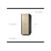 APC NetShelter - Kapp (horisontaalne) - helikindel - AC 230 V - vaher - 38U - 48,3 cm (19 tolli)