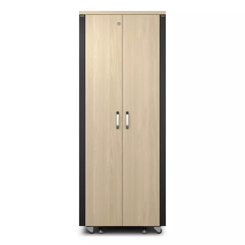 APC NetShelter - Kapp (horisontaalne) - helikindel - AC 230 V - vaher - 38U - 48,3 cm (19 tolli)