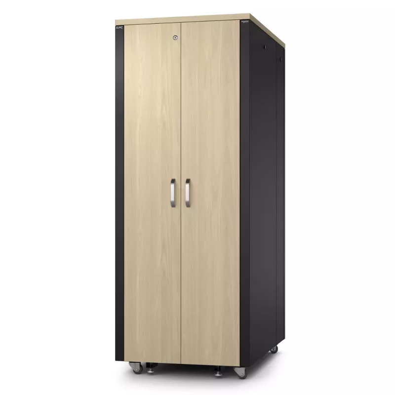 APC NetShelter - Kapp (horisontaalne) - helikindel - AC 230 V - vaher - 38U - 48,3 cm (19 tolli)