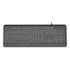 Multimeediumklaviatuur USB ENG/Must KB-UML-04 Gembird