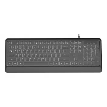 Multimeediumklaviatuur USB ENG/Must KB-UML-04 Gembird
