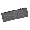 Multimeediumklaviatuur USB ENG/Must KB-UML-04 Gembird