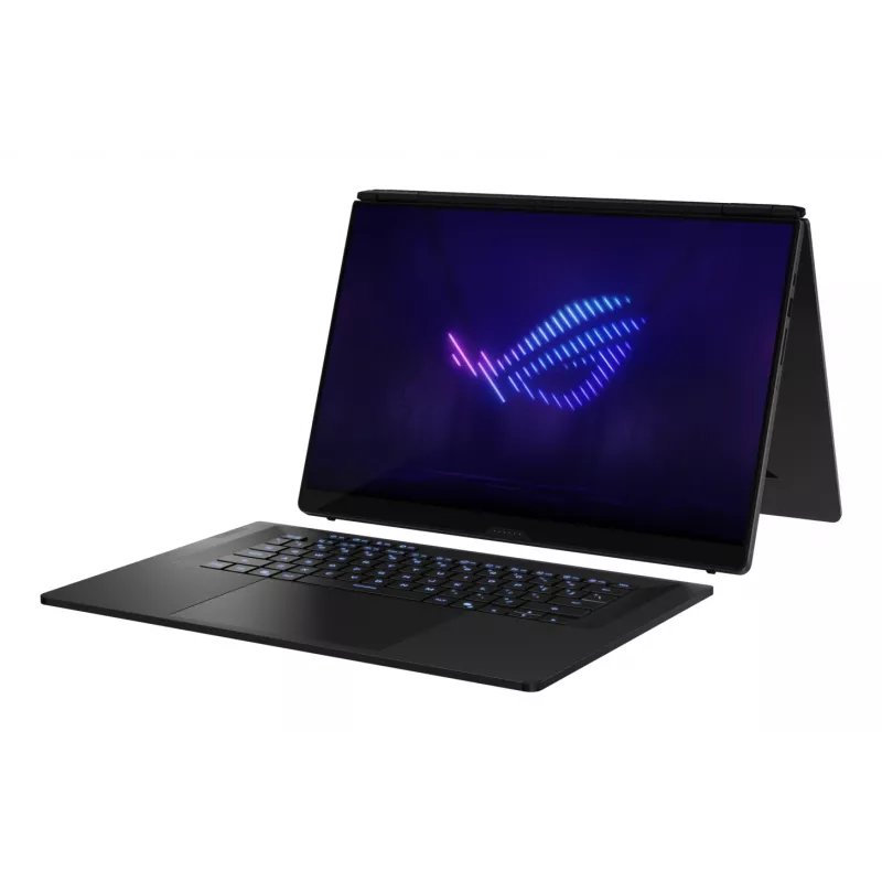 ASUS ROG Zephyrus Duo GX651AX-SR005X Intel Core Ultra 9 386H hübriid (2-ühes) 40,6 cm (16 tolli) puutetundlik WQXGA+ 64 GB LPDDR5x-SDRAM 2 TB SSD NVIDIA GeForce RTX 5090 Wi-Fi 7 (802.11be) Windows 11 Pro hall