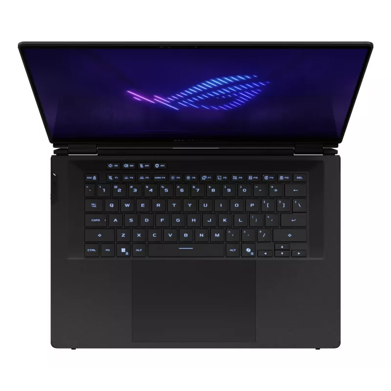 ASUS ROG Zephyrus Duo GX651AX-SR005X Intel Core Ultra 9 386H hübriid (2-ühes) 40,6 cm (16 tolli) puutetundlik WQXGA+ 64 GB LPDDR5x-SDRAM 2 TB SSD NVIDIA GeForce RTX 5090 Wi-Fi 7 (802.11be) Windows 11 Pro hall