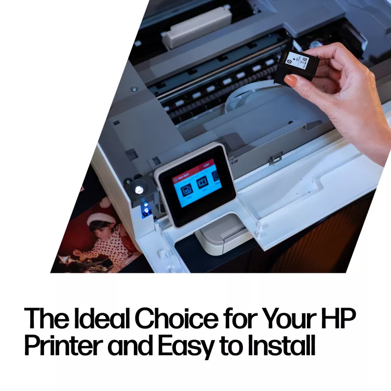 HP 302/304 must originaal tindikassett, standardmahuga, must, 1 tk, 120 lehekülge, üksikpakend