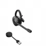 Jabra Engage 55 - USB-A UC Convertible, EMEA/APAC, juhtmevaba, kontori/kõnekeskuse jaoks, 18 g, peakomplekt, must, titaan