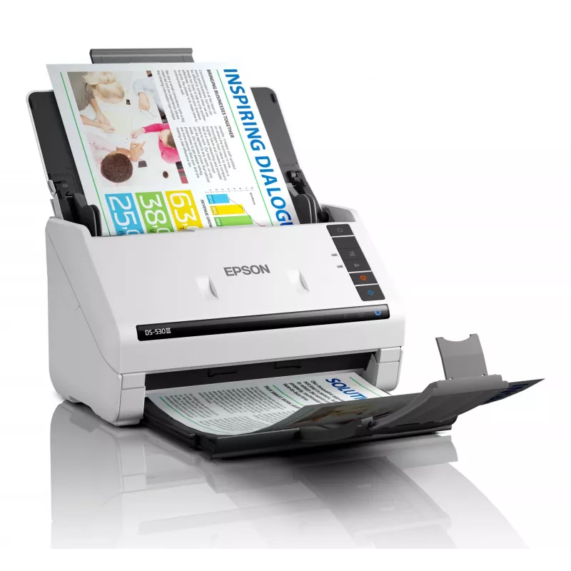 Epson WorkForce DS-530III lehtskanner 600 x 600 DPI A4 Valge