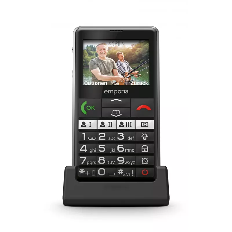 Emporia emporiaPURE-LTE 5.87 cm (2.31 tolli) 107 g must seenioritelefon