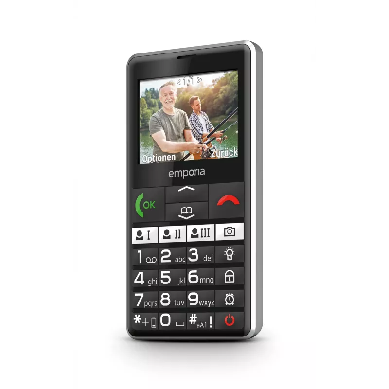 Emporia emporiaPURE-LTE 5.87 cm (2.31 tolli) 107 g must seenioritelefon