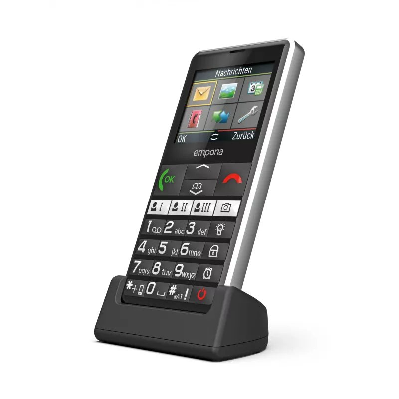 Emporia emporiaPURE-LTE 5.87 cm (2.31 tolli) 107 g must seenioritelefon