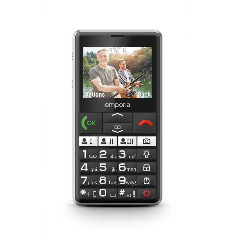 Emporia emporiaPURE-LTE 5.87 cm (2.31 tolli) 107 g must seenioritelefon