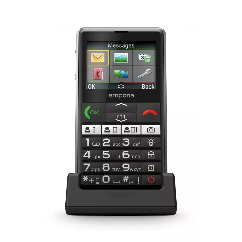 Emporia emporiaPURE-LTE 5.87 cm (2.31 tolli) 107 g must seenioritelefon