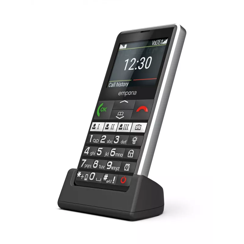 Emporia emporiaPURE-LTE 5.87 cm (2.31 tolli) 107 g must seenioritelefon