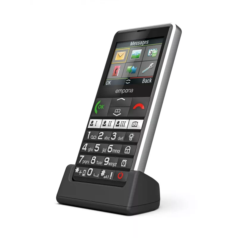 Emporia emporiaPURE-LTE 5.87 cm (2.31 tolli) 107 g must seenioritelefon