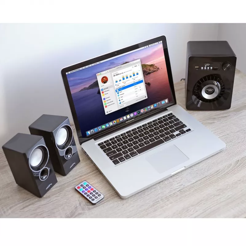 Audiocore AC910 kõlarikomplekt 10 W arvutile/sülearvutile must Bluetooth
