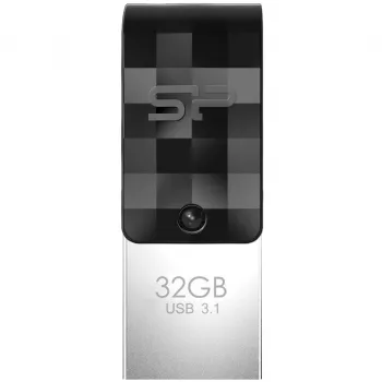 Silicon Power Mobile C31 - 32 GB - USB 3.0 (3.1 Gen 1) - Type-A/USB-C - Mac OS X 10.10 Yosemite - Mac OS X 10.11 El Capitan - Mac OS X 10.12 Sierra - Mac OS X 10.3 Panther,... - A