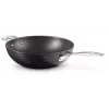 Le Creuset Toughened Non-Stick segamispann 30 cm must/hõbedane
