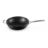 Le Creuset Toughened Non-Stick segamispann 30 cm must/hõbedane