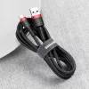 Baseus Cafule USB-C kaabel 2A 3m (Must+Punane)