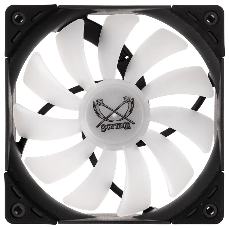 Kaze Flex 120 ARGB PWM 120x120x27 must läbipaistev 1800 p/min