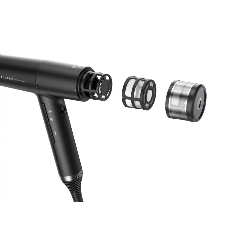 GA.MA PH6080.BK IQ3 Perfetto föön 1600 W Must