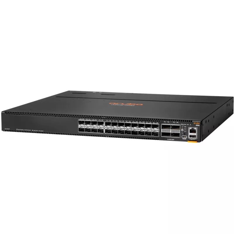 Hewlett Packard Enterprise HPE Aruba Networking CX 8100 24x10G SFP+ 4x40/100G QSFP28 lüliti - L3 - hallatav - 24 x 1 Gigabit / 10 Gigabit SFP / SFP+ + 4 x 40 Gigabit QSFP+