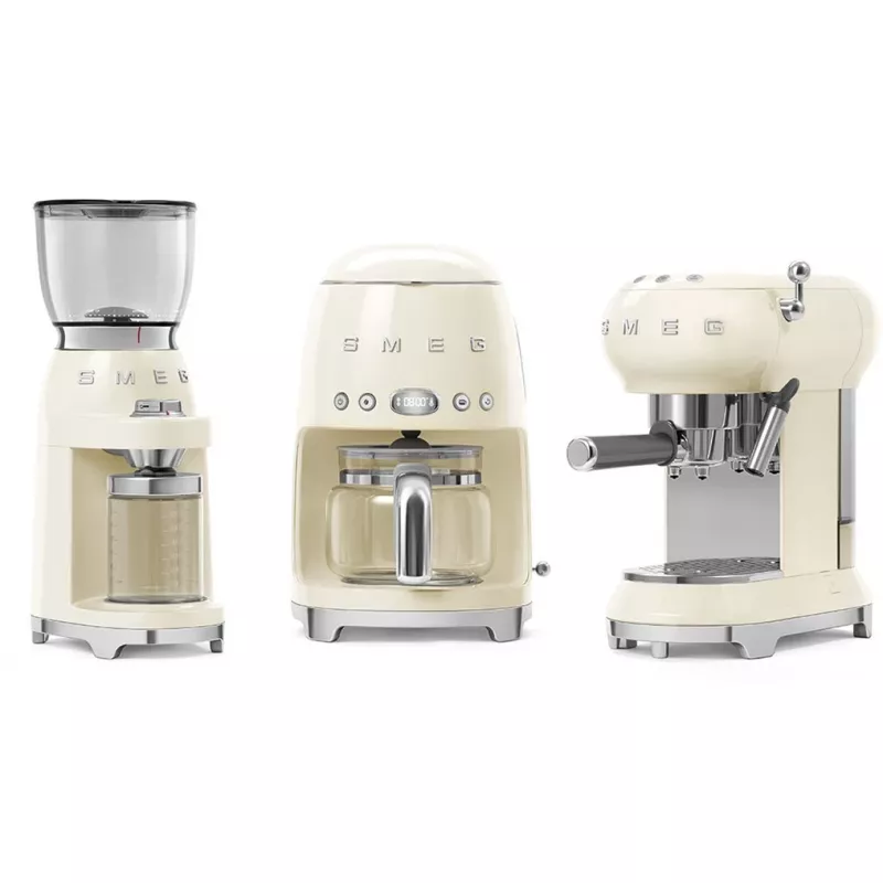 Smeg CGF11CREU kohviveski 50ndate stiilis kreem