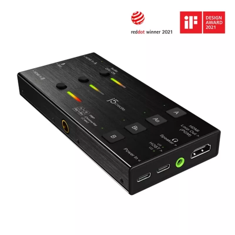 j5create JVA06-N - Videosalvestusadapter - USB-C 3.0