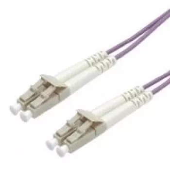 VALUE LWL-kaabel 50/125 µm OM4, LC/LC, violetne 10 m (21.99.8758)