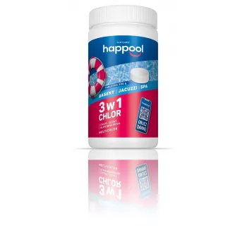 Acrylmed TRIOCHLOR aeglaselt lahustuvad klooritabletid basseinile 1 kg