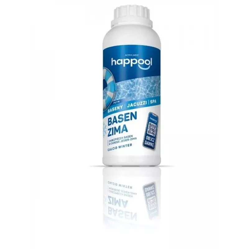 Acrylmed CALCID WINTER vedelik basseinivee kaitsmiseks talvel 1 l