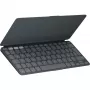 Logitech Keys-To-Go 2 iPadile - klaviatuur - sisseehitatud kate - juhtmevaba - Bluetooth LE - QWERTZ - Šveits - grafiit (920-013008)
