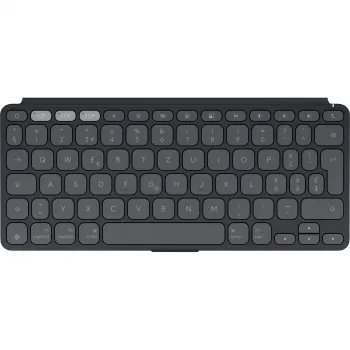 Logitech Keys-To-Go 2 iPadile - klaviatuur - sisseehitatud kate - juhtmevaba - Bluetooth LE - QWERTZ - Šveits - grafiit (920-013008)