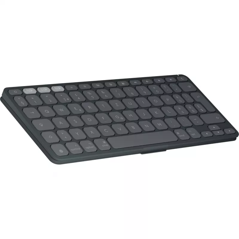 Logitech Keys-To-Go 2 iPadile - klaviatuur - sisseehitatud kate - juhtmevaba - Bluetooth LE - QWERTZ - Šveits - grafiit (920-013008)
