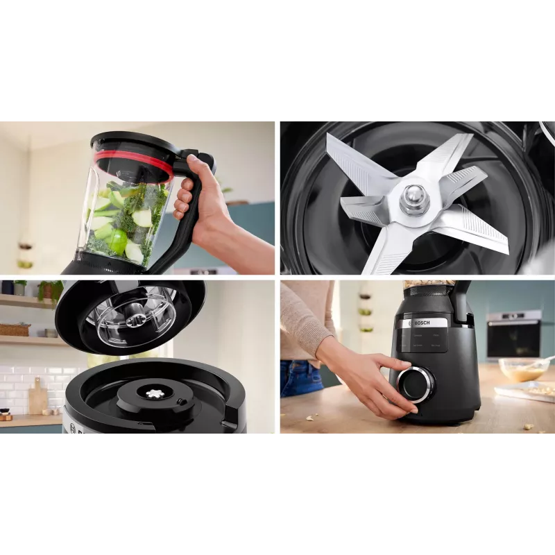 Bosch Serie 6 MMB6652B blender 2 L lauablender 1800 W Must