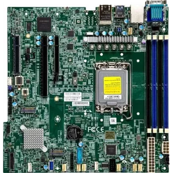 Supermicro emaplaat X13SCH-F micro-ATX pesa 1700 ainult DDR5 üksik - Emaplaat - Inteli pesa 1700 (Core i)