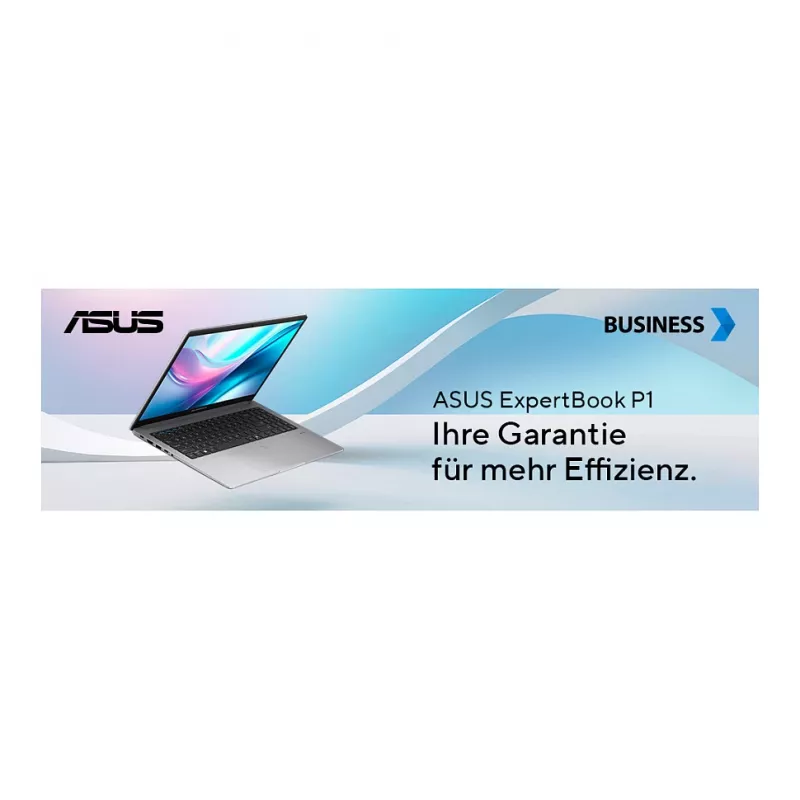 ASUS ExpertBook P1 P1503CVA-S72335 C5-210H/16GB/512GBSSD/noOS - klaviatuuri paigutus võib olla saksa